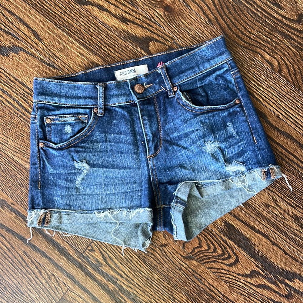 GRG DNM Garage Denim High Rise Shorts